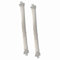 PARSA Beauty Lot de 2 bigoudis en satin - Style sans chaleur - Papillotes en satin doux pour les cheveux - Pour des boucles légères pendant la nuit - Pas de casse - N'abîme pas les cheveux - Boutons