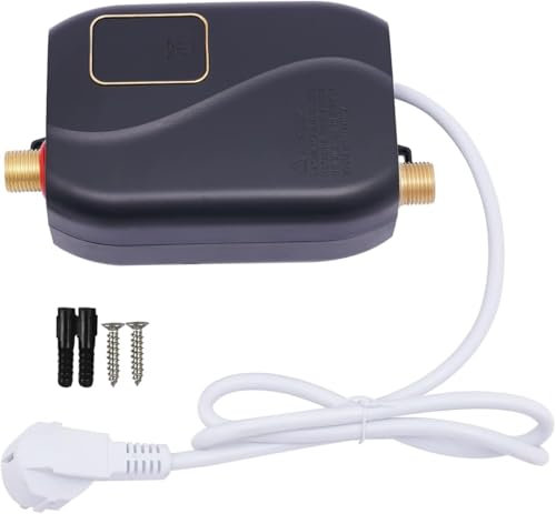 Durchlauferhitzer 230v Elektrische Durchlauferhitzer Durchlauferhitzer Elektro Warmwasser Dusche Tankless 3500W Bad Küche 25-50 °C Mini-Durchlauferhitzer Küche
