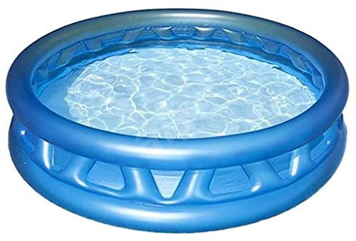 INTEX - Piscina gonfiabile per bambini e famiglie, rotonda, 188 x 46 cm, Soft Side Pool