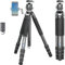 Trípode de Fibra de Carbono INNOREL GT324C Trípode Compacto Profesional para cámara DSLR con rótula de Bola Central de Baja Gravedad y Columna Central de Forma Especial Carga máxima 55 LB / 25 kg