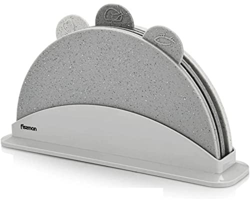 XIEAE Foldable Chopping Blocks Non-slip Marble Coating Plastic Mats Cutting Board-3pcs Sets Vegetables Fruits Butcher Block