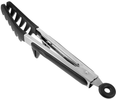Laroal Pinzas de acero inoxidable para cocina, multifuncionales, para espaguetis, ensaladas, barbacoa