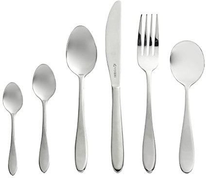 Viners Tabac 16 Piece Stainless Steel Cutlery Set Plus 4 Free Teaspoons and 4 Free Soup Spoons
