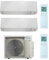 CLIMATIZZATORE CONDIZIONATORE DUAL SPLIT INVERTER DAIKIN 12000+12000 BTU/h BLUEVOLUTION A+++