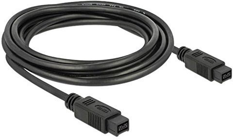 Câble Adaptateur Firewire 800 9-Pin vers 9-Pin 80cm Noir Neuf