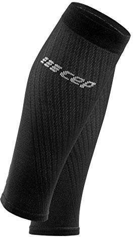 CEP - Ultraleichte Kompressions-Wadenbandagen für Damen | Wadenbandagen mit Kompression in Schwarz/Grau | Größe IV