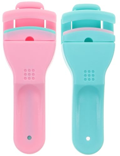 Beaupretty 2pcs Eyelash Curler Plastic Lash Curler Eyelashes Curling Refill Rubber Pad Clip Eyelash Makeup Tool for Women Girls