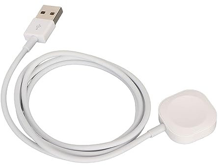 Cargador de Reloj Inalámbrico, Cargador de Reloj de Carga Rápida para Viajes (Blanco)