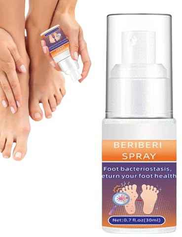 C-Vreoz Spray pour éliminer les odeurs de pieds, lotion anti-odeurs de pieds, durable, non irritant, séchage rapide, 100 ml pour chaussures, baskets, bottes, corps, hommes, femmes
