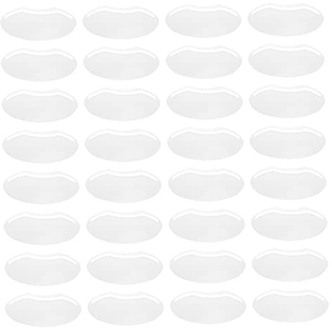 Gogogmee 50 pezzi Protezioni Occhi Trasparenti per Parrucchiere Schermo per Taglio Copertura Protettiva per e Salone