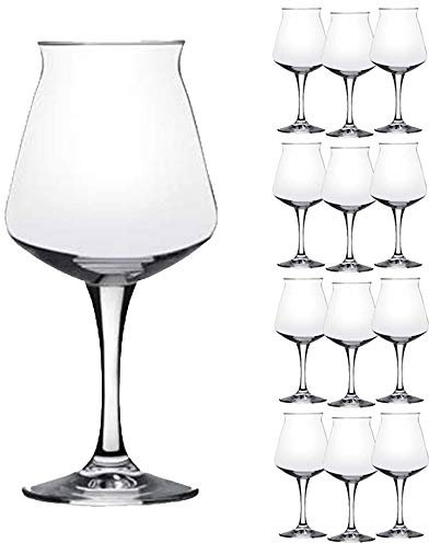 Rastal - No. 12 Vasos Mini TEKU 3,0 - Capacidad: 33 cl - Universal de degustación Goblet Beer Artisan -