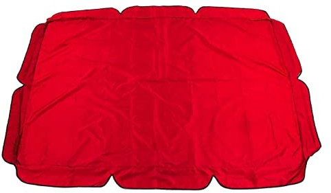 QANYEGN Cubierta Superior Abatible, Toldo Abatible, Tela Ox 600D, Cubierta Superior Impermeable para Porche, Cubierta Superior Abatible para Exteriores, Reemplazo(Red)