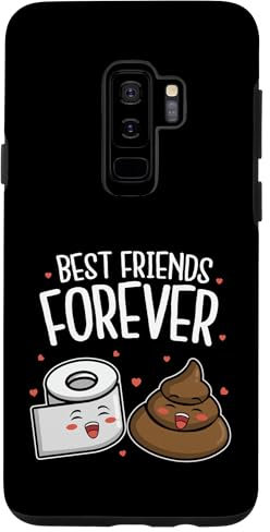 Hülle für Galaxy S9+ Best Friends Forever Toilettenpapier Poop Partner