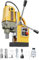 VEVOR Trapano Magnetico, Motore da 1200 W Trapano a Colonna Elettrico Magnetico 12500 N Diametro di Foratura di 40 mm con 2 Punte per Carotaggio, Velocità Variabile, per Superfici Metalliche, Giallo