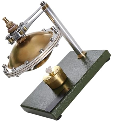 Zusammenbau einer Dampfmaschine fliegende Untertasse Metall Dampfmaschinenmodell Physik Lehrhilfe für die Demonstration Klassenzimmer fliegende Untertasse