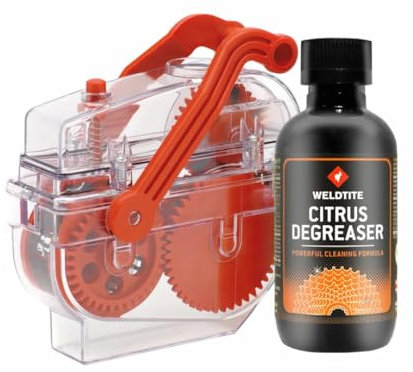 Weldtite Unisex – Erwachsene Kettenreinigungsgerät-03564499 Kettenreinigungsgerät, Schwarz, Einheitsgröße