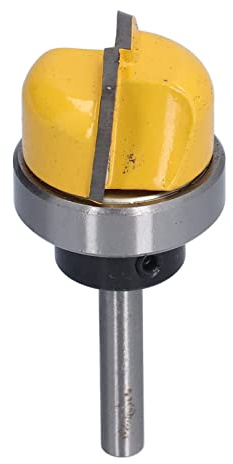 Estink Fresa a Tazza per Legno, Gambo 6 mm, Diametro Testa 28,6 mm, Utensile per Scanalare Professionale per Lavorazione del Legno, Ideale per Intagli e Finiture Precise