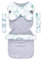 Sitzauflage Buggy Einlage Kinderwagen Zubehör - Sitzunterlage Auto Kindersitz Sitzpolster für Babyschale Fahrradanhänger Baby Sitzauflagen und Unterlage 75x35 cm Hellgrau Wassertiere