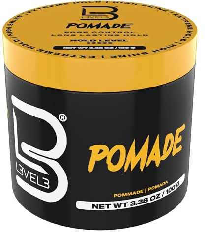 L3 Level 3 Pomade – verbessert die Haarstärke und das Volumen, langanhaltender Halt, angereichert mit Keratin 100 g