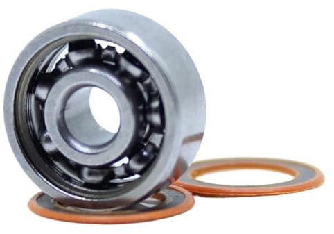 CAMCHJVVM SMR115 2OS W3 Lager 5x11x3 mm CB ABEC7 Edelstahl Hybrid Keramiklager Dry Ozean Angelrollen Kugellager SMR115C W3