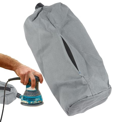 Sac De Collecte De Poussière Pour Ponceuse Murale – Collecteur De Poussière Universel Auto-amorçant Pour Plaques De Plâtre Et Meuleuses Murales | Sac De Rechange 50x20 Cm Pourr Ponçage Sans Poussièree