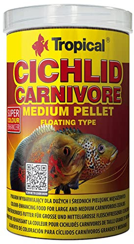 Tropical Cichlid Carnivore Medium Pellet, 1er Pack (1 x 1 l)