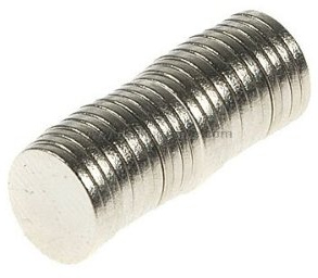Geocaching - Magnets neodymes 8mm - Lot de 5