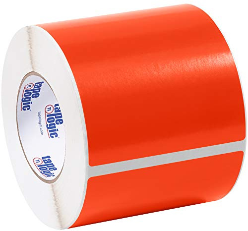 Aviditi Tape Logic Inventory Rectangle Label, 7 L x 5 W, Purple, Roll of 500 (DL639M)