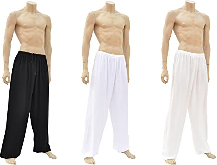 ShenLong - Pantalon Kung-fu, Tai Chi, Classique - Noir, 1m00-1m10