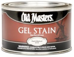 Old Masters, Dark Walnut 80708 Gel Stain, 1 Pint (Single), 16 Fluid Ounces