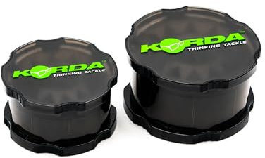 Korda Krusha 100 Small, Compact Bait Crusher, Plastic, Crush Whole Baits, Durable Design, Ideal for PVA Bags, Use with Boilies, Pellets, Nuts, Easy to Operate, Perfect for Spod Mixes, Built to Last