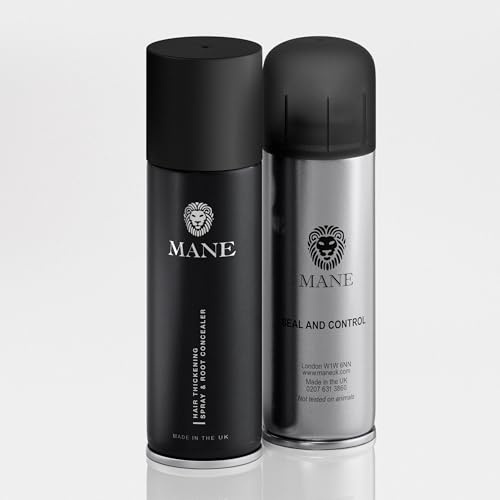 Mane Hair Thickening Spray with Seal and Control Finishing Spray Grey