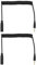 Be In Your Mind 2pcs Cable Auxiliar de Audio TRS de 2,5mm Cable de Extensión de Audio Estéreo de 3 Polos para Videocámara Cámara Control Remoto de Videocámara Auriculares 90cm (Macho A Hembra)