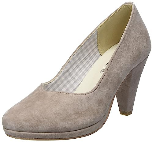 Hirschkogel Damen Pumps, Taupe, 39 EU