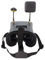 FPV-Brille, Videobrille, 5,8 G RC-Flugzeuge, FPV-Quadcopter-Drohnenbrille, DVR, 4,3-Zoll-Bildschirm, 800 X 480 Display, 16:9 Display, FPV-Video-Displaybrille mit 3,7 V, 2000