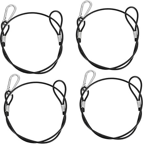 Angoily 10piezas Cuerda Resistente Inoxidable Para Colgar Marcos Cuadros Lámparas Gancho Incluido Duradera y Anticorrosiva