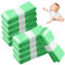 Pack of 10 nappies, large capacity and 6.5 m ultra long size, applicable for nappy bins, compatible with Tommee Tippee Simplee Sangenic, eliminating odours