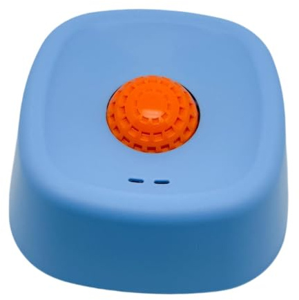 Fxzqgnh Feeding Bowl with Feeding Brake, Interactive Toy, Non-slip PP Material, Easy to Clean, Suitable for, Dogs And Cats, Blue