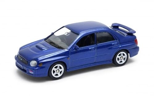 OPO 10 - Auto in Miniatura Compatibile con Subaru Impreza WRX STI 2002, Scala 1:64, 3 Pollici (7,5 cm), Welly SUP07
