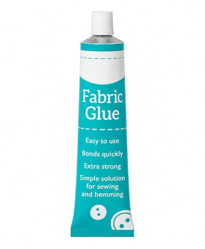 Fabric Glue Contact Clear Adhesive Strong Sewing Bond 50ml Washable Clothing Glue Textile Professional Repair Gel Quick Dry No Sew Liquid For Stitch Badges Patches Leather Upholstery Crafting(1pc)
