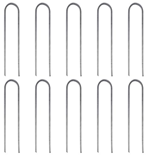 Rain Bird GS50/10PS Drip Irrigation 6 Galvanized Wire Stake for 1/2 Tubing, 10-Pack
