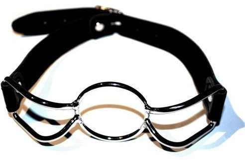 SEE-X® O-Ring Mundknebel Gagring, Spider-Gag mit Ring-Knebel #7006 (Ring-Knebel Ø 4,50cm)