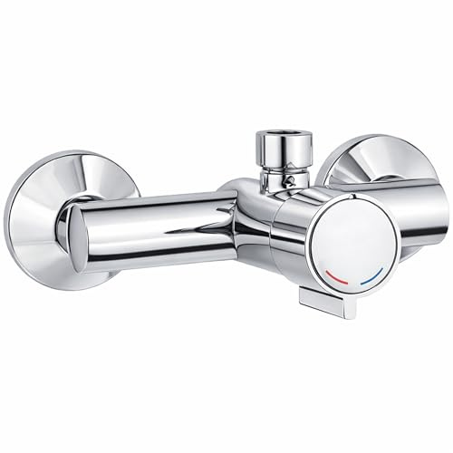 Zeitgesteuerte Duscharmatur, Mischerarmatur - Fachhandelsqualität - selbstabschaltend, selbstschluss für Dusche. Brausearmatur für den gewerblichen und privaten bereich. Wassersparend