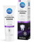 PERLWEISS White & Charcoal Aktivkohle Zahncreme für weiße Zähne mit sofortigem Whitening-Effekt - entfernt Verfärbungen, sorgt für frischen Atem & schützt den Zahnschmelz, 75 ml