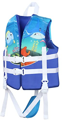 Toddler Swim Vest, Pool Float Jackets Baby Swim Float for Kids 20-70 lbs