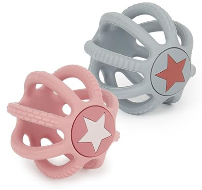 Bieco set de 2 balles sensorielles beb - Twilight | jouet dentition bébé
