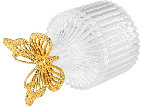 KOMBIUDA 12piezas Cajas De Dulces Para Boda Europeo Forma De Contenedores Transparentes Con Tapa Decoración De Fiesta