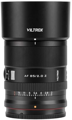 VILTROX AF 85mm F2.0 EVO Obiettivo della fotocamera Full Frame Messa a fuoco automatica leggero ritratto (per Nikon Z)
