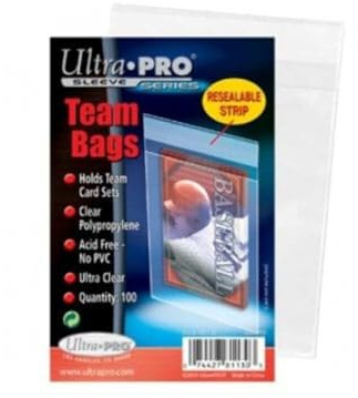 Ultra Pro Card Sleeves Team Bags Resealable Card Game