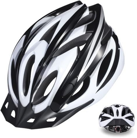 Zacro Bike Helmet Adult Men Women - CPSC Safety Certified Lightweight Bicycle Helmet with Detachable Sun Visor, Mountain Bike Helmet Suitable for Men Women Adults Youth